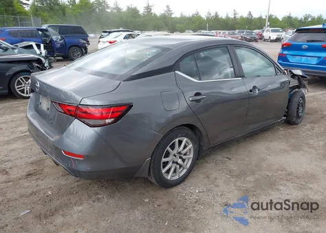 2021 Nissan Sentra S Xtronic Cvt из США, поврежденный, VIN 3N1AB8BV9MY275516
